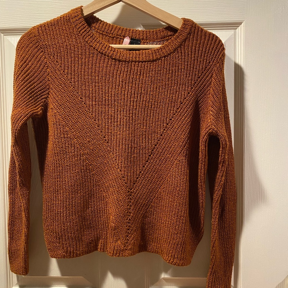 Orange sweater